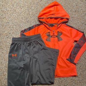 Boys Under Armour Track Suit
